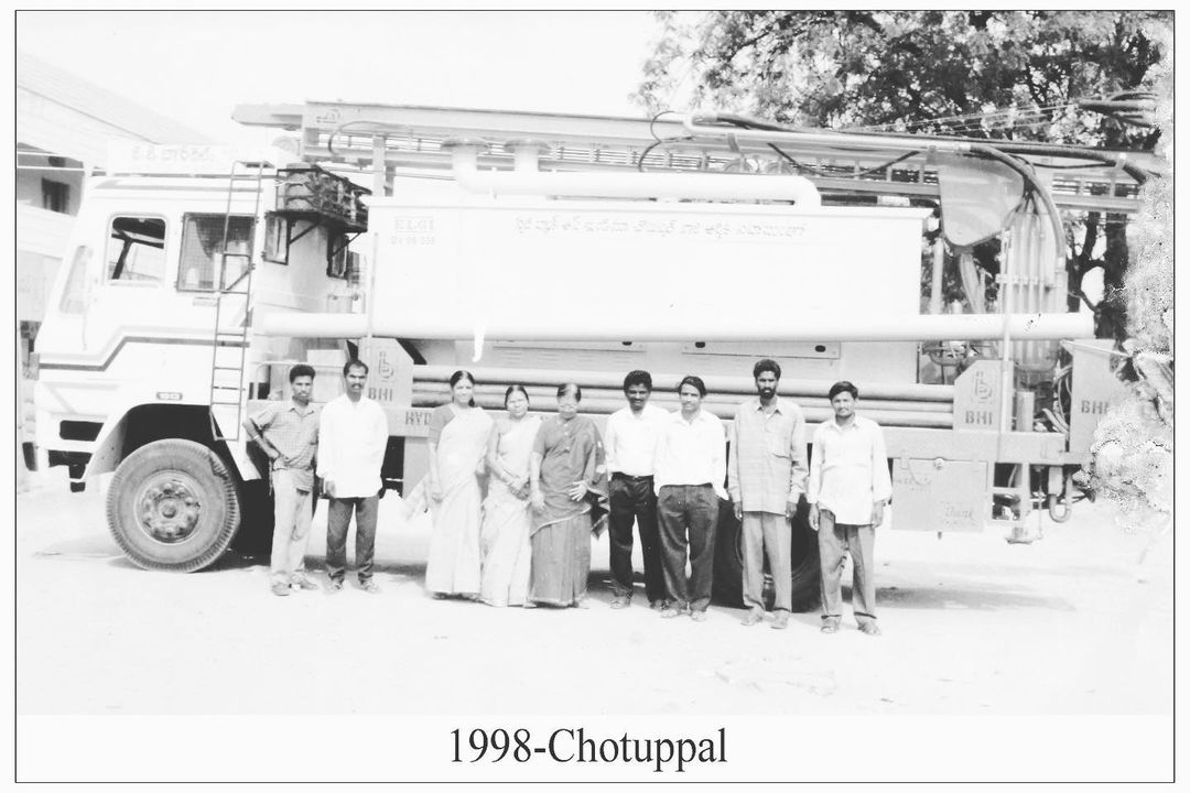 One of the best memorable photo from beginning times J J Reddy 2nd from right