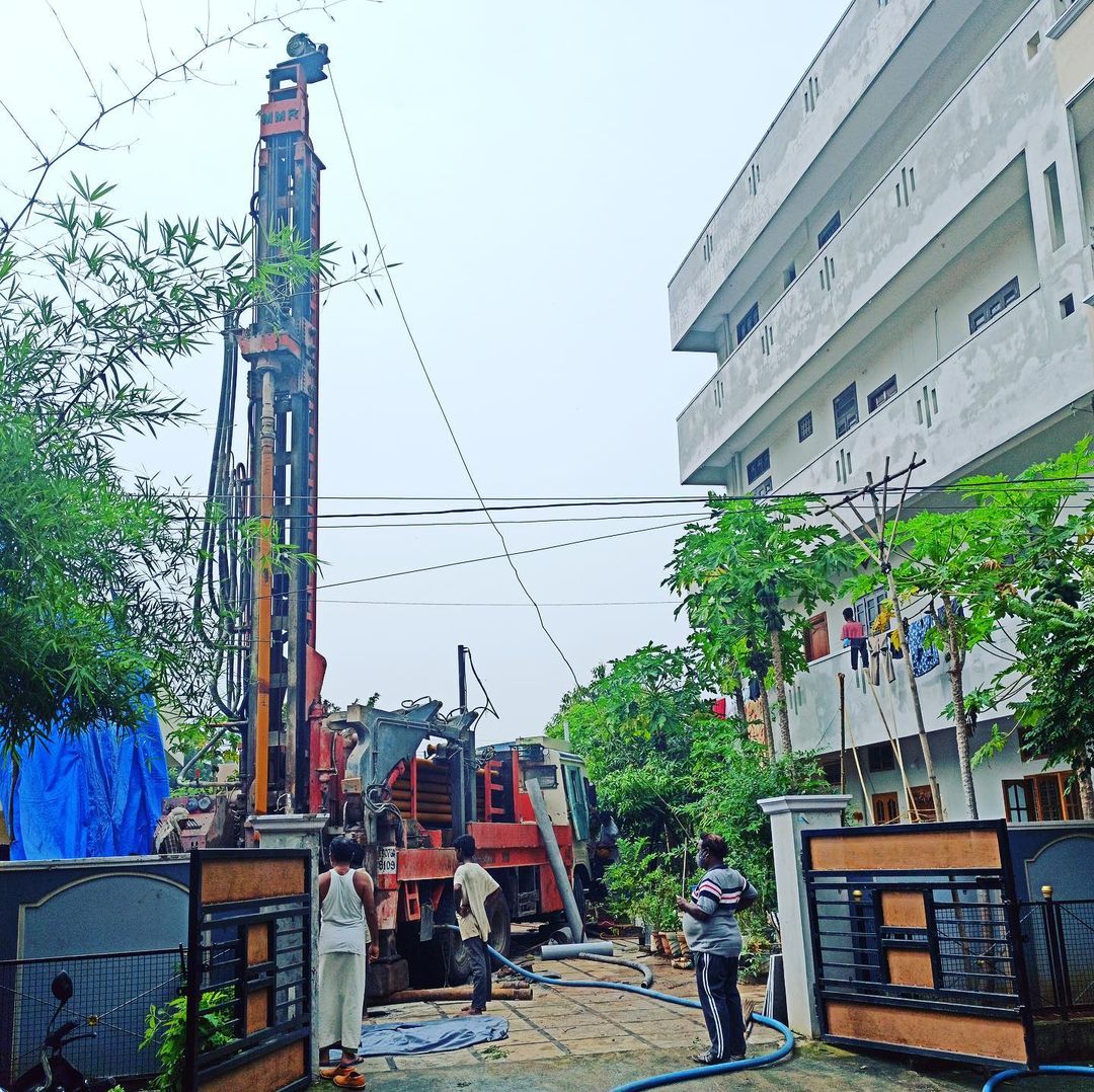 When every one tried to drilling by placing rig outside the gate and failed we thought out of box and placed the rig inside the compound and succeeded